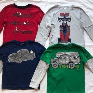 4 Gymboree long sleeve shirt